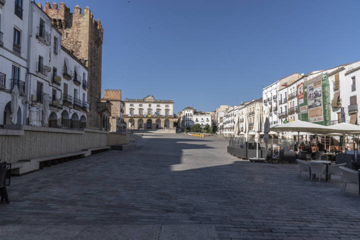 03 - Caceres - ciudad - Plaza Mayor